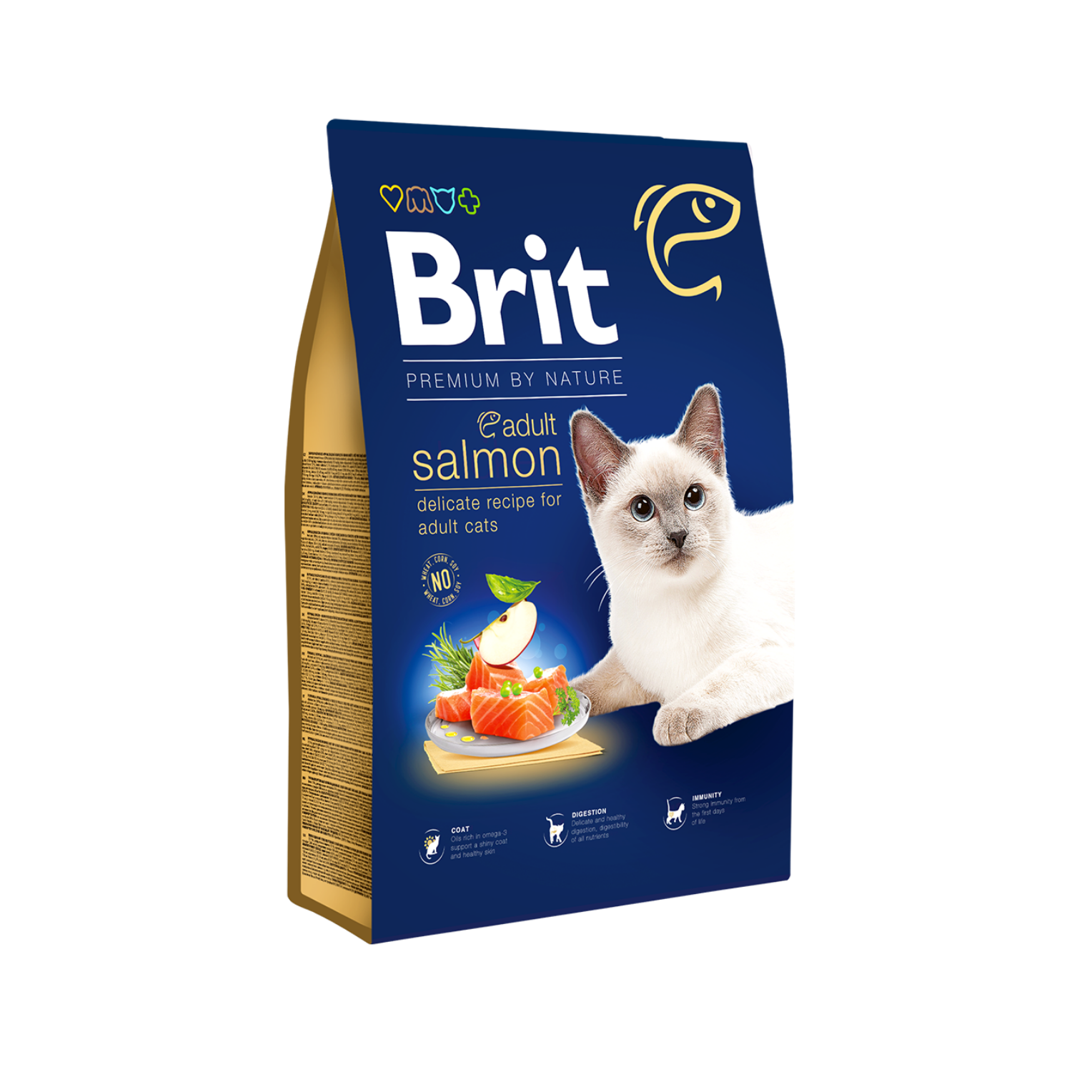 Brit premium – adult salmon 1500 1500 2